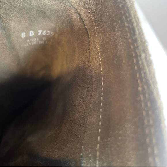 FRYE Taupe Suede JANE Strappy Knee High Boots sz 8 - Picture 5 of 12